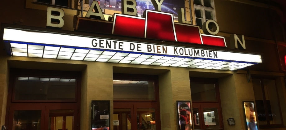 Embajada de Colombia en Alemania promueve la cinematografía colombiana en Berlín