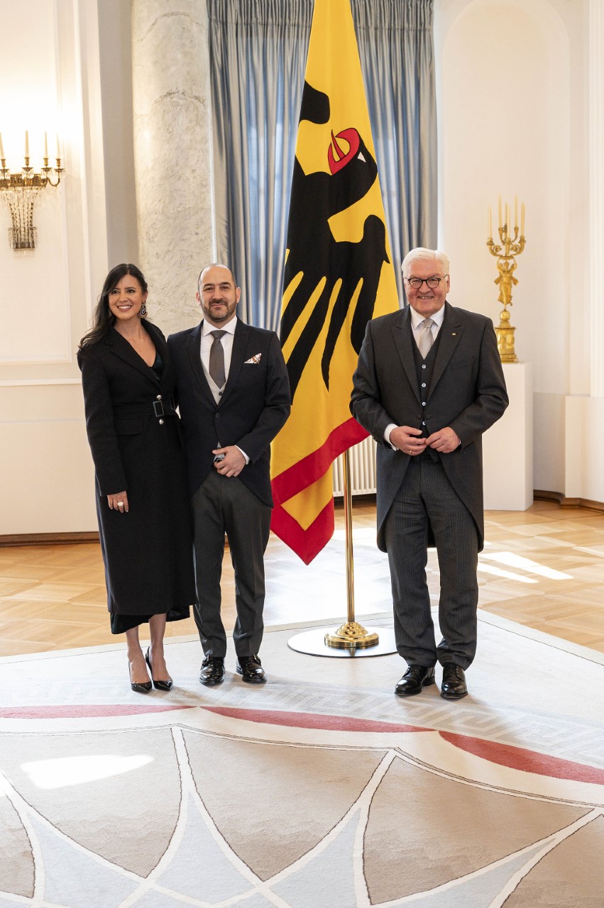 Embajador de Colombia en Alemania presentó cartas credenciales ante el Presidente Federal, Frank Walter Steinmeier