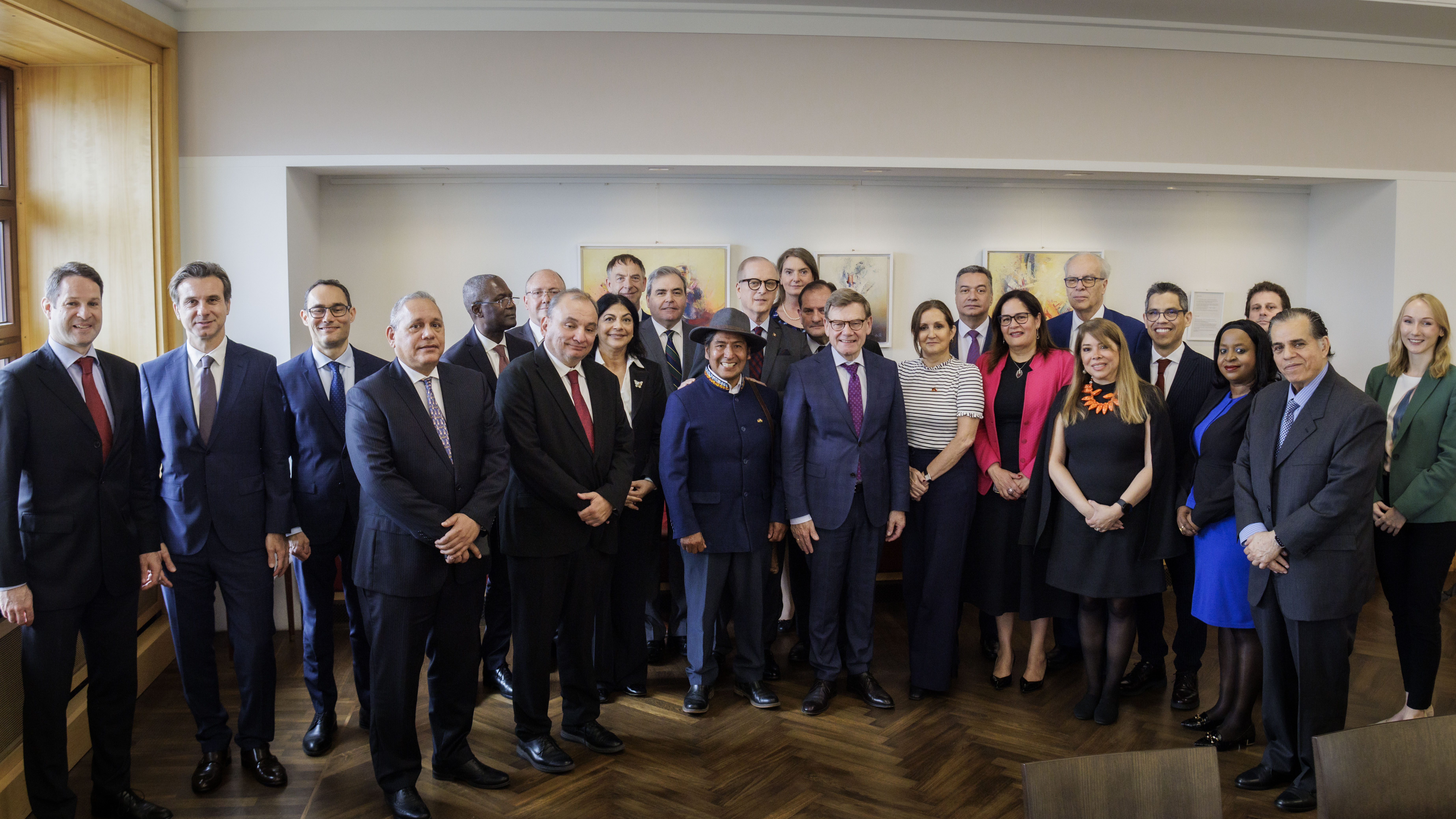 Embajadora de Colombia en Alemania, Yadir Salazar Mejía, fue vocera de temas económicos en reunión del GRULAC con el Ministro Federal de Relaciones Exteriores de Alemania 
