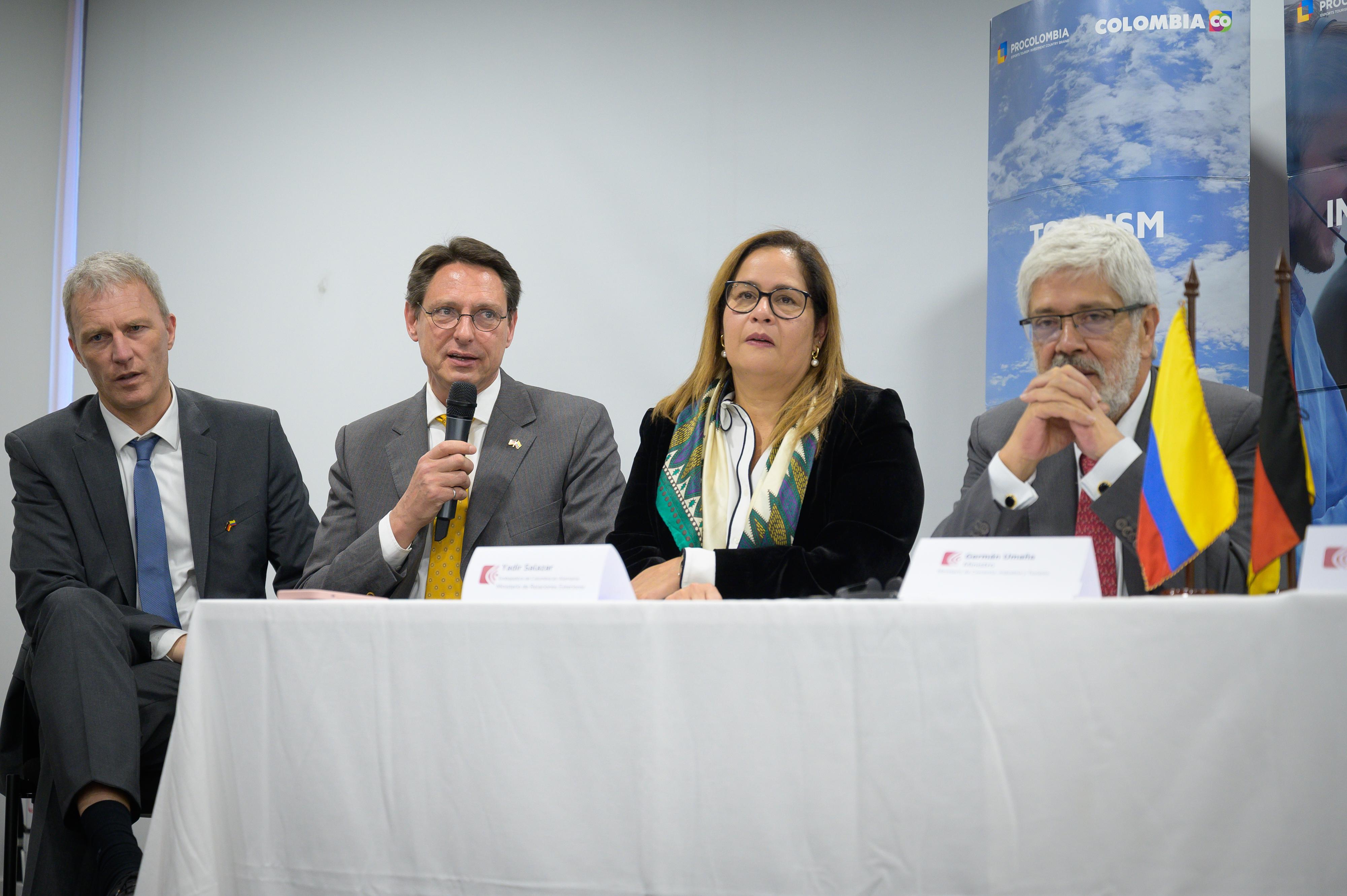 Colombia y Alemania crean el Comité Directivo del Grupo de Alto Nivel de Hidrógeno Verde para impulsar energías limpias