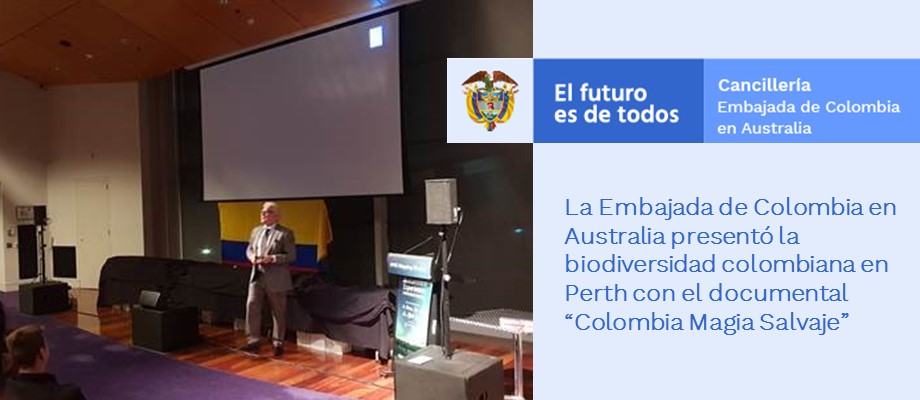 La Embajada de Colombia en Australia presentó la biodiversidad colombiana en Perth con “Colombia Magia Salvaje”