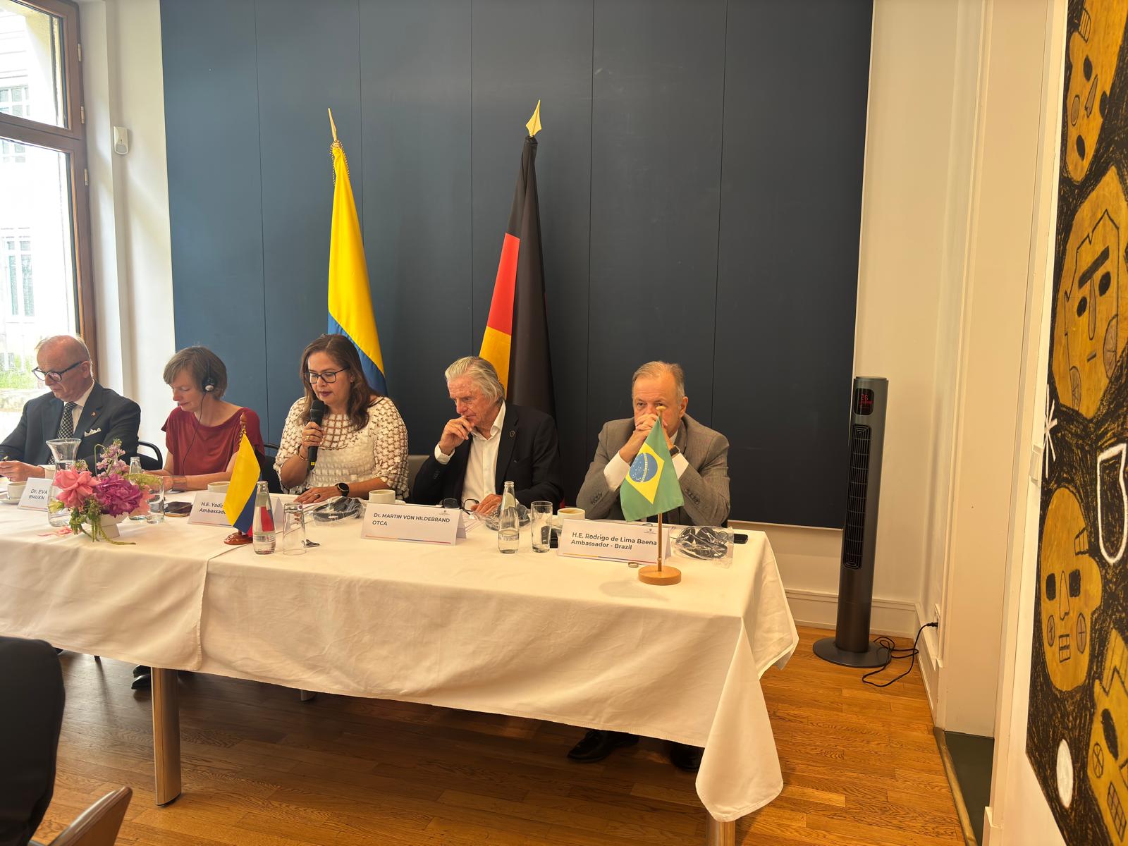 Embajada de Colombia en Alemania y OTCA impulsan cooperación diplomática y científica para proteger la Amazonía ante El Niño