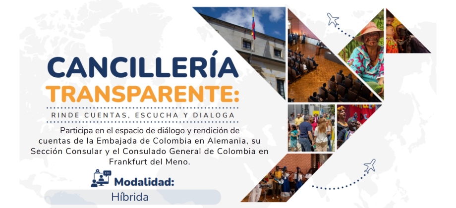 Rendición de Cuentas en Alemania 2025: “Cancillería Transparente: Rinde Cuentas, Escucha y Dialoga”, el 28 de noviembre de 2025