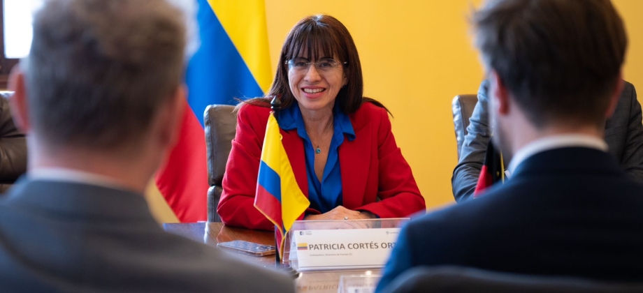 Parlamentarios alemanes se reunieron con representantes de la Cancillería, durante su visita de trabajo a Colombia