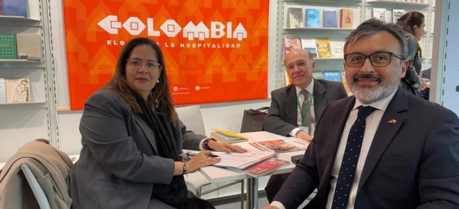 Colombia estuvo presente en la Feria del Libro de Fráncfort