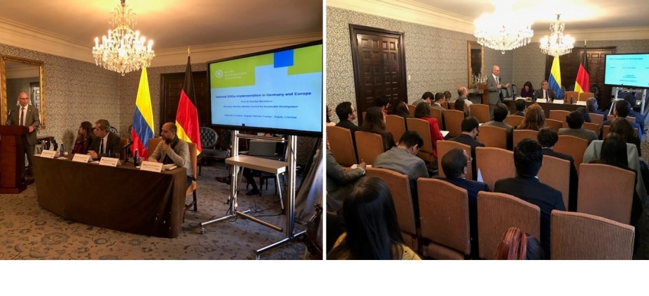 Academia diplomática ofreció conferencia sobre implementación de la Agenda 2030 en Alemania y la Unión Europea