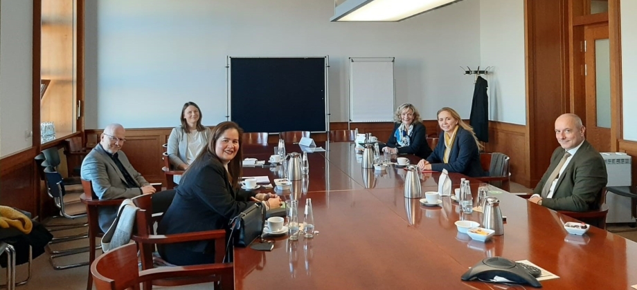 Colombia y Alemania concertaron la continuación del proyecto de cooperación policial entre los dos países 