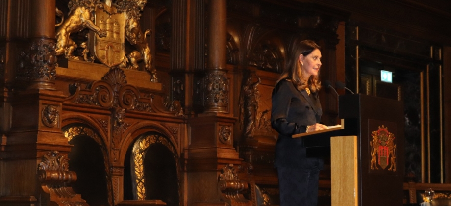 Vicepresidente y Canciller invita a empresarios de Hamburgo a invertir en Colombia