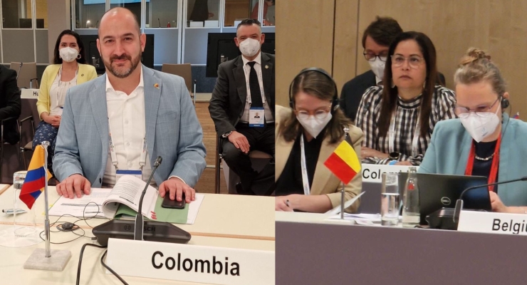 Colombia participó en la XLIV Reunión Consultiva del Tratado Antártico y en la XXIV del Comité para la Protección Ambiental
