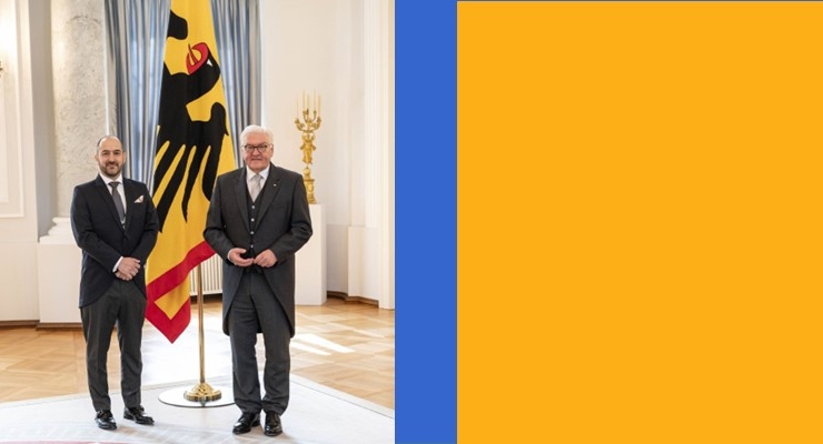 Embajador de Colombia en Alemania, Felipe Buitrago, presentó hoy cartas credenciales ante el Presidente Federal, Frank Walter Steinmeier