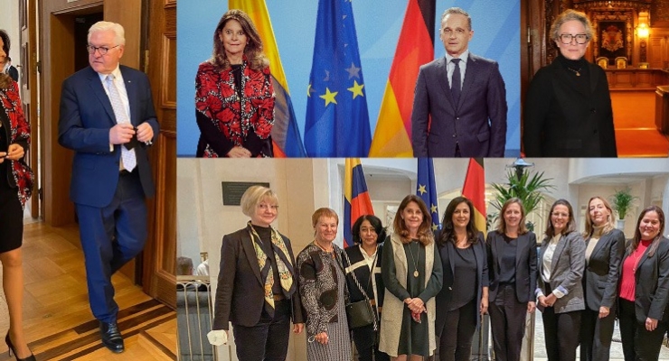 En visita de tres días, Vicepresidente – Canciller consolida relación con Alemania, recibe respaldo en temas estratégicos para Colombia y donación de vacunas