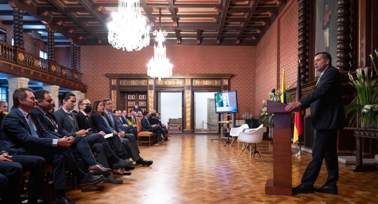 Colombia y Alemania dialogan sobre transición energética, en el marco de la conmemoración de 150 años de relaciones diplomáticas