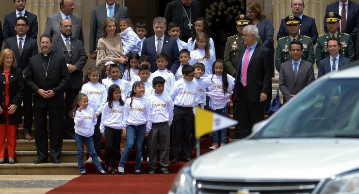 El Embajador de Colombia ante la Santa Sede participó en el lanzamiento de la visita del Papa a Colombia