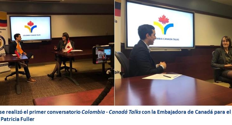 Con éxito se realizó el primer conversatorio Colombia - Canadá Talks con la Embajadora de Canadá para el Cambio Climático, Patricia Fuller