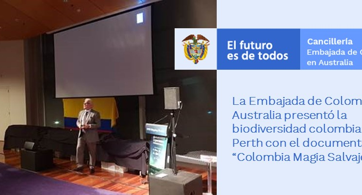 La Embajada de Colombia en Australia presentó la biodiversidad colombiana en Perth con “Colombia Magia Salvaje”