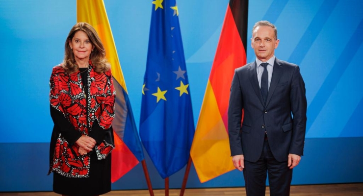 Ministro de Relaciones Exteriores de Alemania reafirmó respaldo a Colombia en reactivación económica y Paz con Legalidad